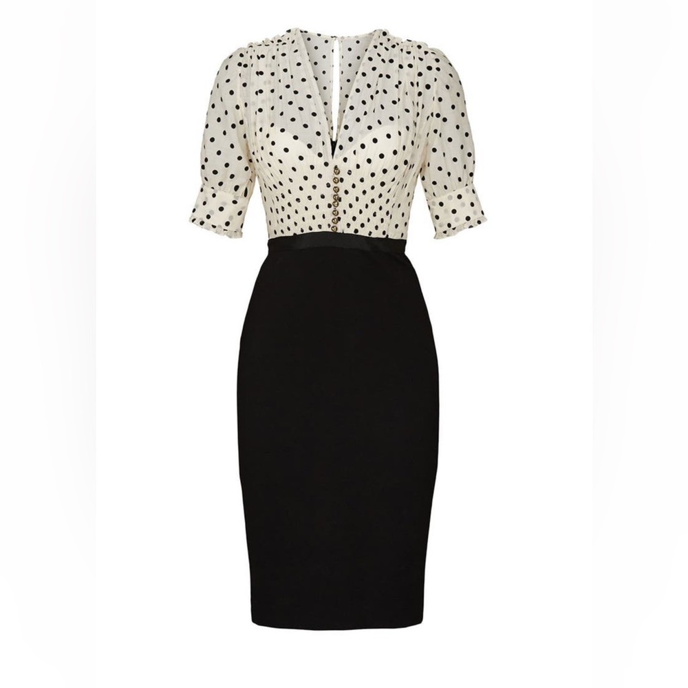 WEEKEND SALE: Beautiful dress, looks like a shirt tucked into a pencil skirt.